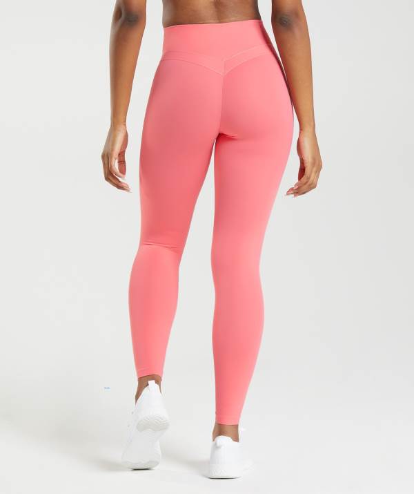 Damske Legíny Gymshark Whitney High Rise Ruzove | TD5013942